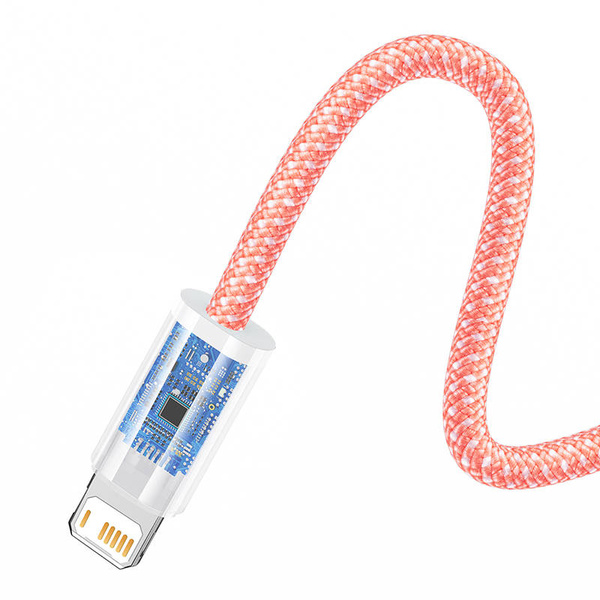 BASEUS DYNAMIC CABLE USB TO LIGHTNING, 2.4A, 1M (ORANGE)