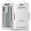 Etui DKNY Checkered Pattern Magsafe do   iPhone 16 Pro Max beżowy
