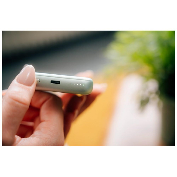 Verbatim Powerbank indukcyjny `n` Go 15W10000mAh Wireless Magnetic zielony/green 32246