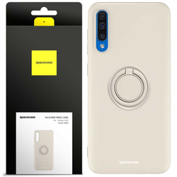 Spacecase Etui Silicone Ring Galaxy A50 bone