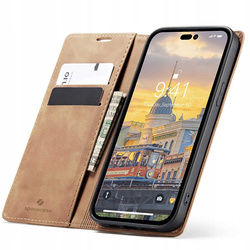 Spacecase Etui Wallet iPhone 14 Pro Max light brown