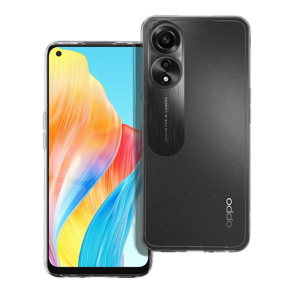 Futerał CLEAR CASE 2 mm do OPPO A78 5G (camera protection) transparentny