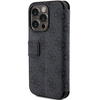 Guess GUBKP15L4GMGGR iPhone 15 Pro 6.1"szary/grey book 4G Metal Logo