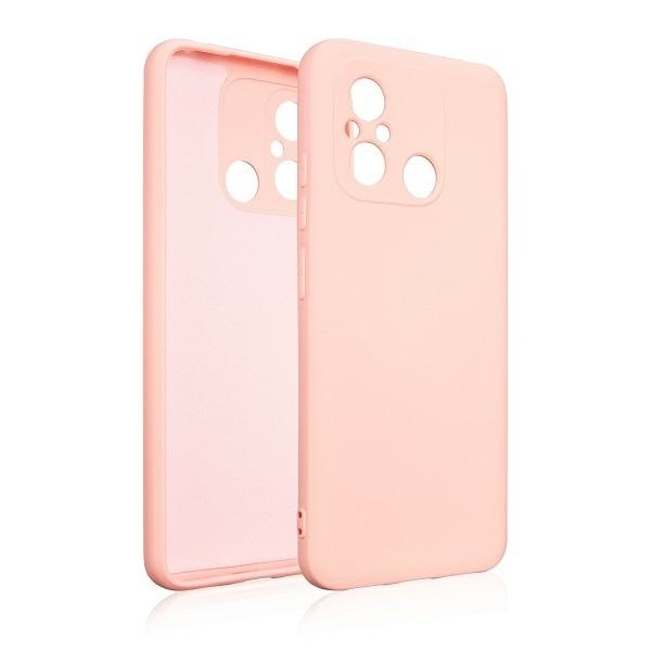 Beline Etui Silicone Xiaomi 12C różowo-złoty/rose gold