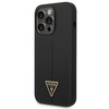 Guess GUHCP14XSLTGK iPhone 14 Pro Max6,7" czarny/black hardcase Silicone Triangle
