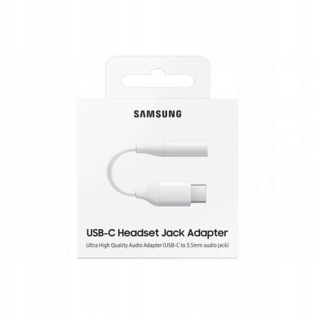 SAMSUNG ADAPTER EE-UC10JUWEGUS TYPE-C JACK 3,5MM WHITE