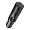 Baseus Share Together USB / USB Type C / cigarette lighter socket car charger 120W Quick Charge Power Delivery gray (CCBT-C0G)