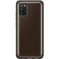 SAMSUNG ETUI SOFT CLEAR COVER EF-QA026TBE SAMSUNG GALAXY A02S CZARNY
