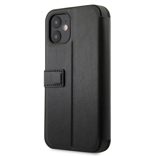 ETUI BMW BMFLBKP12SSLLBK IPHONE 12 MINI 5,4" CZARNY/BLACK BOOK SIGNATURE