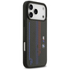 Etui BMW M Kevlar Lines & Logo MagSafe   do iPhone 17 Pro Max czarny