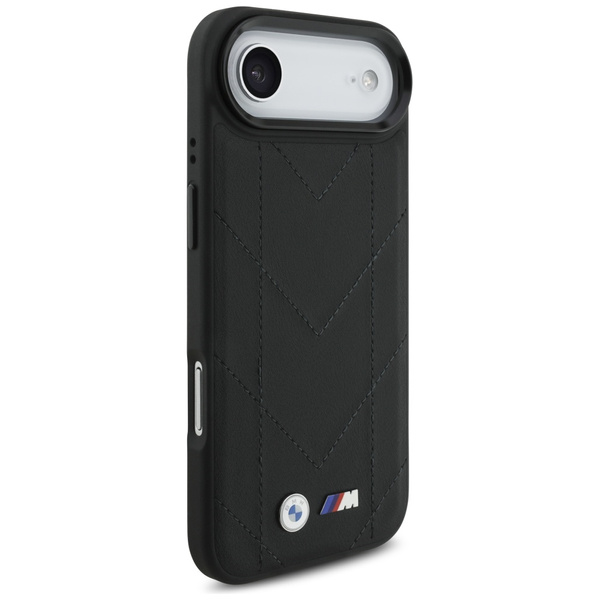 Etui BMW M Quilted Logo MagSafe do       iPhone 17 Air czarny