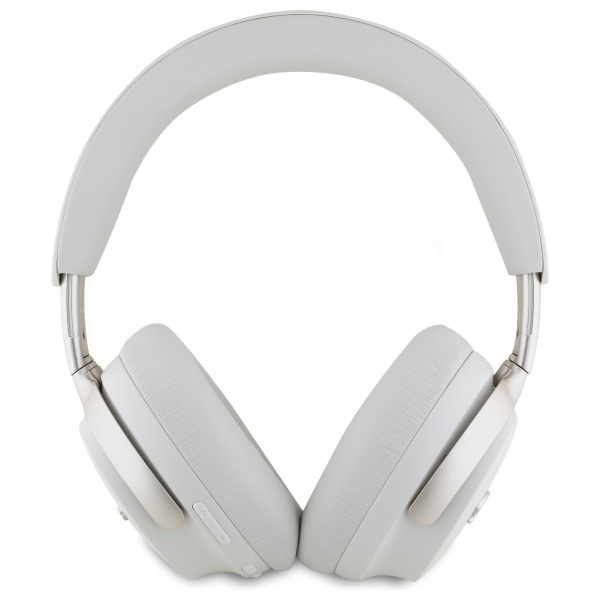 Guess słuchawki nauszne Bluetooth ANC    GUBHC22PSFCSME beżowy/beige Metal Script Logo