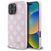 Guess GUHMP16XPGPYSP iPhone 16 Pro Max 6.9" różowy/pink hardcase Peony Script MagSafe