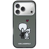 Etui Karl Lagerfeld Karl & Choupette     Back MagSafe do iPhone 17 Pro czarny