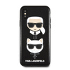 Karl Lagerfeld KLHCI65KICKC iPhone Xs Max hardcase czarny/black Karl & Choupette