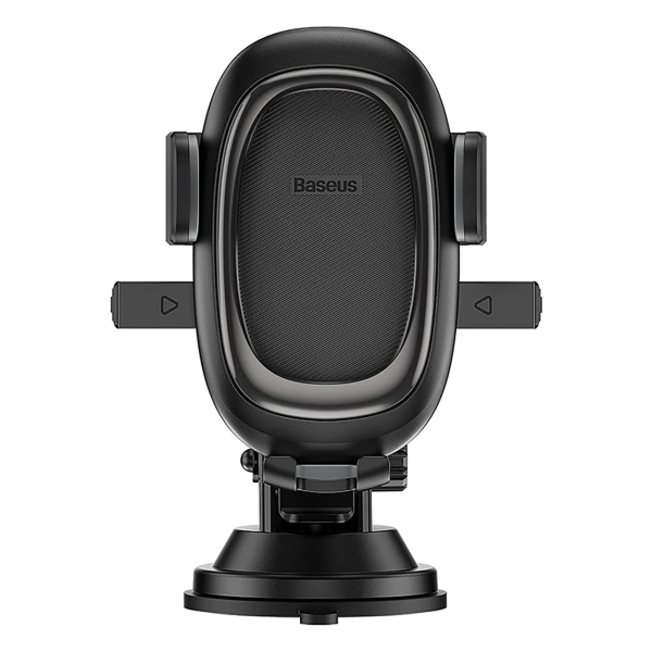 Baseus UltraControl Pro Clamp-on Car Holder with Suction Cup/Hook for Air Vent - Black