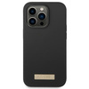 Guess GUHMP14XSBPLK iPhone 14 Pro Max6,7" czarny/black hard case Silicone Logo Plate MagSafe