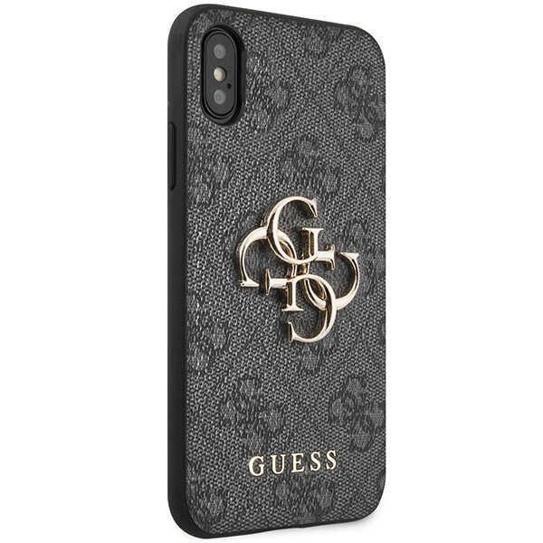 Guess GUHCPX4GMGGR iPhone X/XSszary/grey hardcase 4G Big Metal Logo