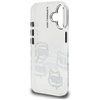 Etui Karl Lagerfeld IML Multi K&C Head   Pattern do iPhone 16 przezroczysty