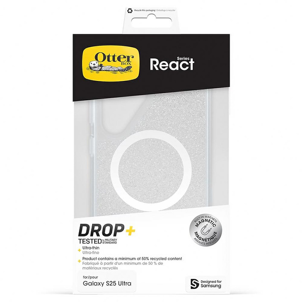Etui Samsung Otterbox React Magnet do    Galaxy S25 Ultra stardust