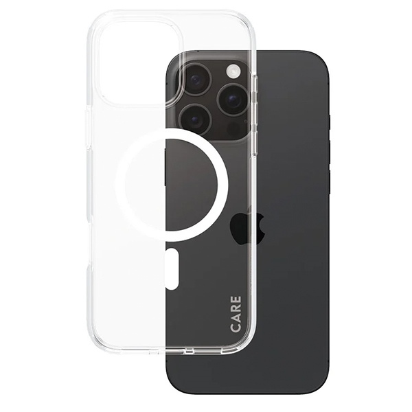 CARE by PanzerGlass Flagship Case iPhone 16 Pro Max 6,9" biały/white MagSafe 1340