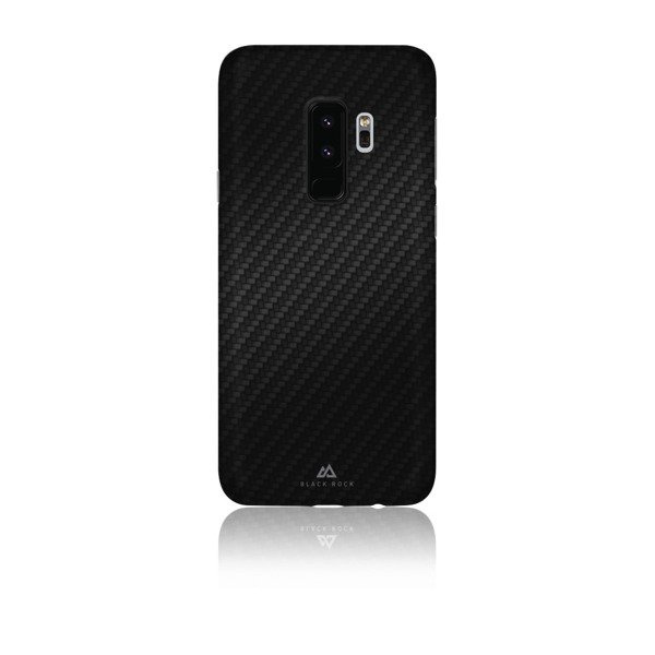 HAMA BLACK ROCK "Ultra Thin Iced" Futerał dla Samsung Galaxy S9+, CZARNY/CARBON