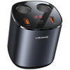 USAMS Rozgałęźnik samochodowy 2xUSB-A/1xUSB-C C28 245W szary/grey CC151TC01 (US-CC151)
