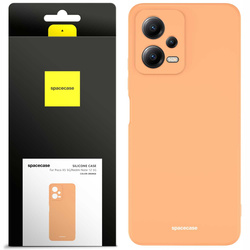 Spacecase Etui Silicone Case Poco X5 5G/Redmi Note 12 5G orang