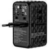 Verbatim Adapter podróżny EU/UK/US GaNUSB-A/3xUSB-C PD 140W UTA-10 czarny/black 32125