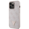 Guess GUHCP13LP4TDSCPP iPhone 13 Pro /13 6.1" różowy/pink hardcase Crossbody 4G Metal Logo