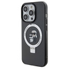 Etui Karl Lagerfeld Ring Stand Karl&Choupettte MagSafe na iPhone 14 Pro Max - czarne