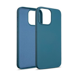 Beline Etui Silicone iPhone 15 Pro Max 6,7" niebieski/blue