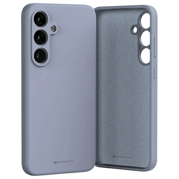 Mercury Silicone Samsung S24 FE S721 lawendowy szary/lavender gray