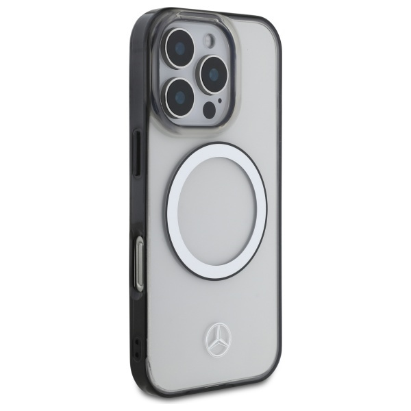 Mercedes MEHMP16X23HUOKC iPhone 16 Pro    Max 6.9" transparent hardcase Printed logo MagSafe