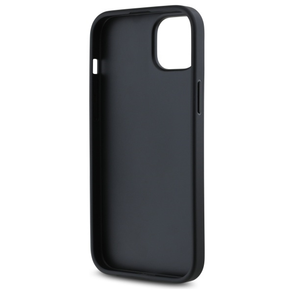DKNY DKHCP15MPQDSLK iPhone 15 Plus 6.7"  czarny/black Quilted Stack Logo