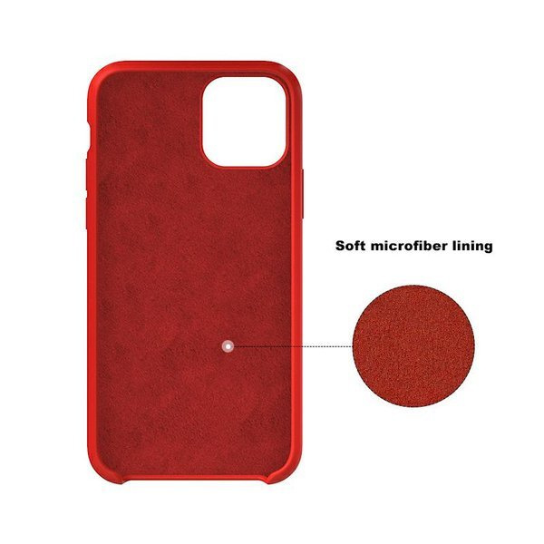 ETUI SILICONE CASE XIAOMI MI 10T LITE CZERWONY