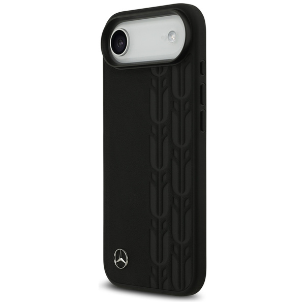 Etui Mercedes Leather Laurel Leaves      MagSafe do iPhone Air czarny