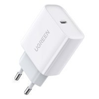 UGREEN USB CHARGER POWER DELIVERY 3.0 QUICK CHARGE 4.0+ 20W 3A WHITE CD137