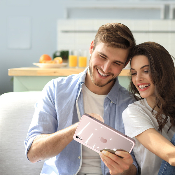 DUX DACIS MAGI CASE FOR IPAD MINI 2021 SMART COVER COVER WITH A STAND AND STORAGE COMPARTMENT ON APPLE PENCIL PINK