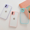MILKY CASE SILICONE FLEXIBLE TRANSLUCENT CASE FOR IPHONE 12 PRO MAX BLUE