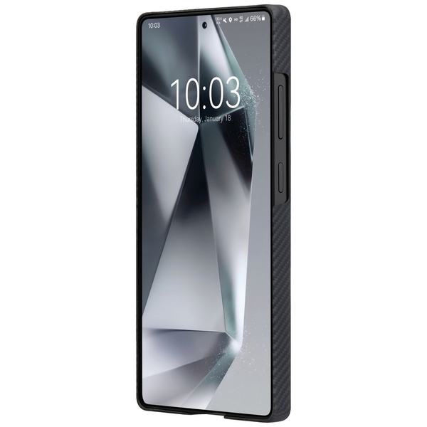 Etui PITAKA Ultra-Slim MagSafe do Samsung Galaxy S25 Ultra czarno szary