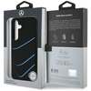 Etui Mercedes Silicone Contrasted Curves  MagSafe do Samsung Galaxy S25 czarny