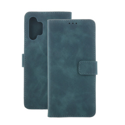 Etui Smart Velvet do Samsung Galaxy A35 5G ciemnozielone