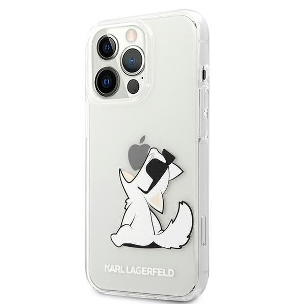 KARL LAGERFELD KLHCP13LCFNRC IPHONE 13 PRO / 13 6,1" HARDCASE TRANSPARENT CHOUPETTE FUN