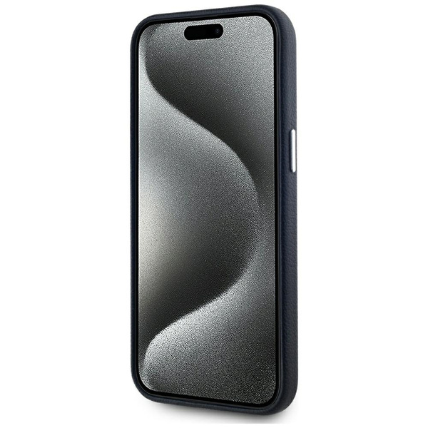 Etui Karl Lagerfeld hotel RSG do iPhone  15 Pro czarny