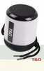 GŁOŚNIK PRZENOŚNY LED BLUETOOTH TG-156 5W AUX USB
