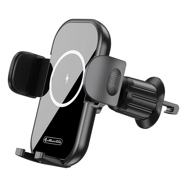 JELLICO car holder with wireless charging W6 15W Black