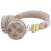 Guess słuchawki nauszne Bluetooth ENC    GUBH70EPOSMW brązowy/brown Peony Script Round Shape