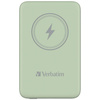 Verbatim Powerbank indukcyjny `n` Go 15W10000mAh Wireless Magnetic zielony/green 32246