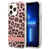 Guess GUHCP13XHSLEOP iPhone 13 Pro Max6,7" różowy/pink hardcase Leopard